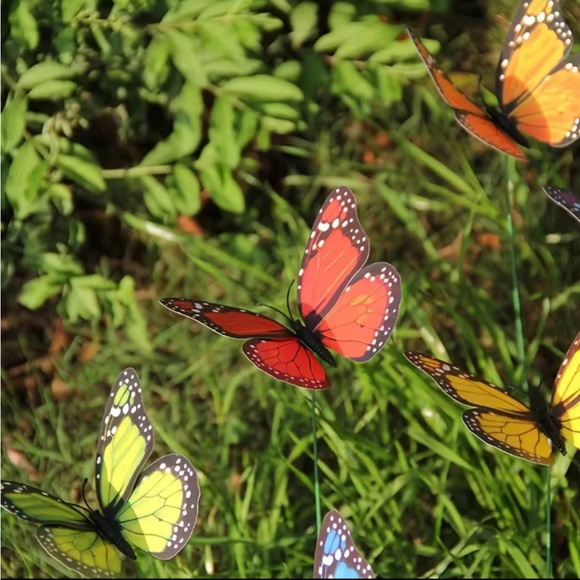 Butterfly Garden/Plant Sticks Set of 10 - Picture 7 of 8